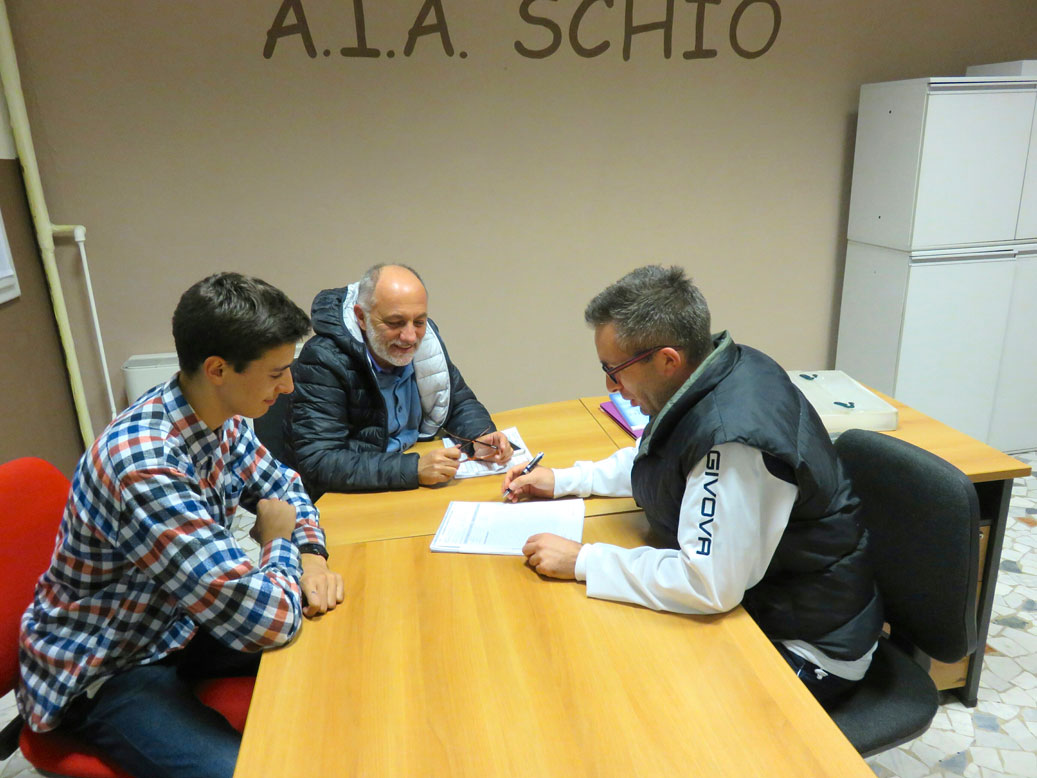 Filippo Marconato, Daniele Urbani e Paolo Cacciavillan analizzano insieme la relazione dell'Osservatore.
